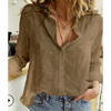 Eva | Leinen Damenbluse