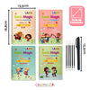 MagicNotes™ - Das wiederverwendbare Zauberkaligraphie-Set mit 4 Heften!