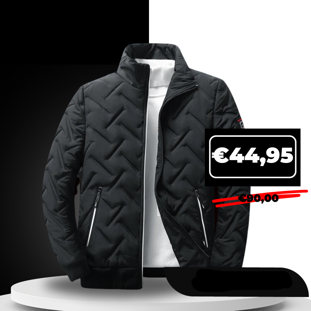 Fabio | Lässige und modische Herrenjacke mit Steppmuster