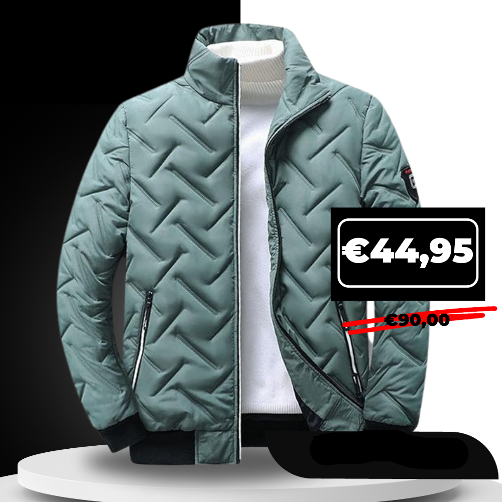 Fabio | Lässige und modische Herrenjacke mit Steppmuster