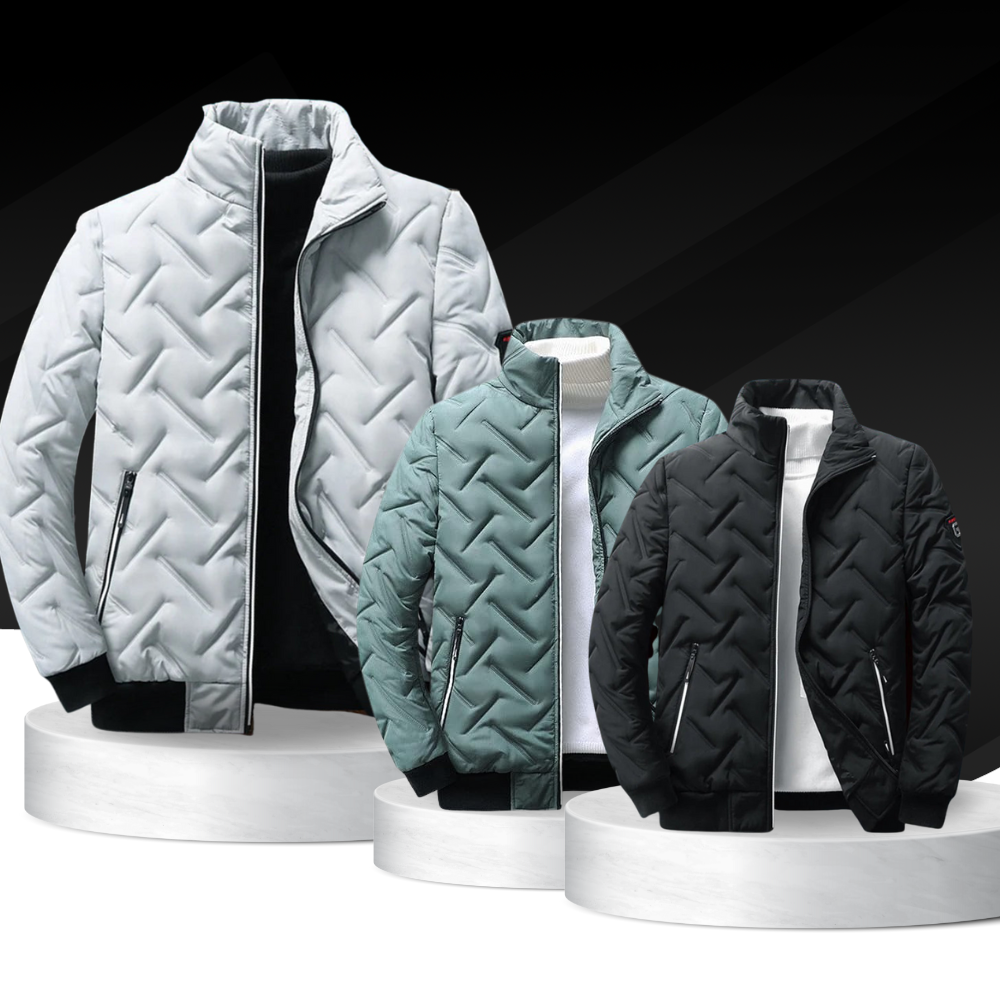 Fabio | Lässige und modische Herrenjacke mit Steppmuster