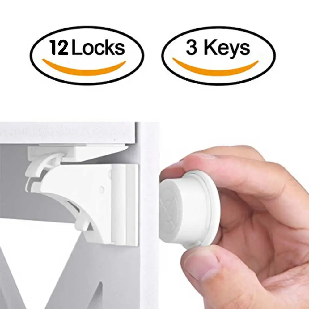 SecureLock™ - Die ultimative magnetische Kindersicherung für Ihre Schränke.