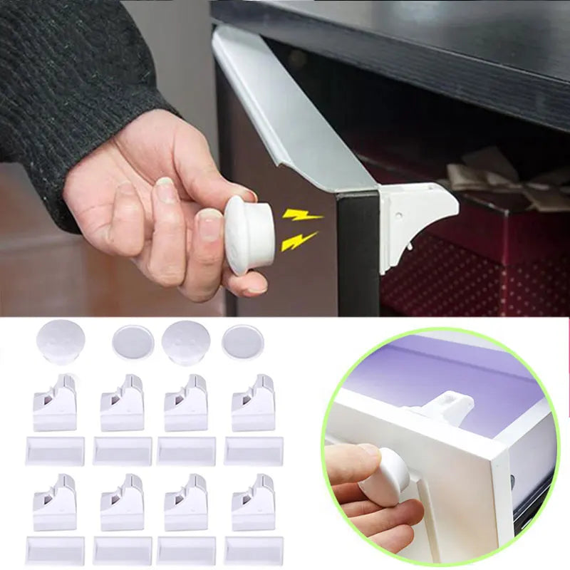 SecureLock™ - Die ultimative magnetische Kindersicherung für Ihre Schränke.