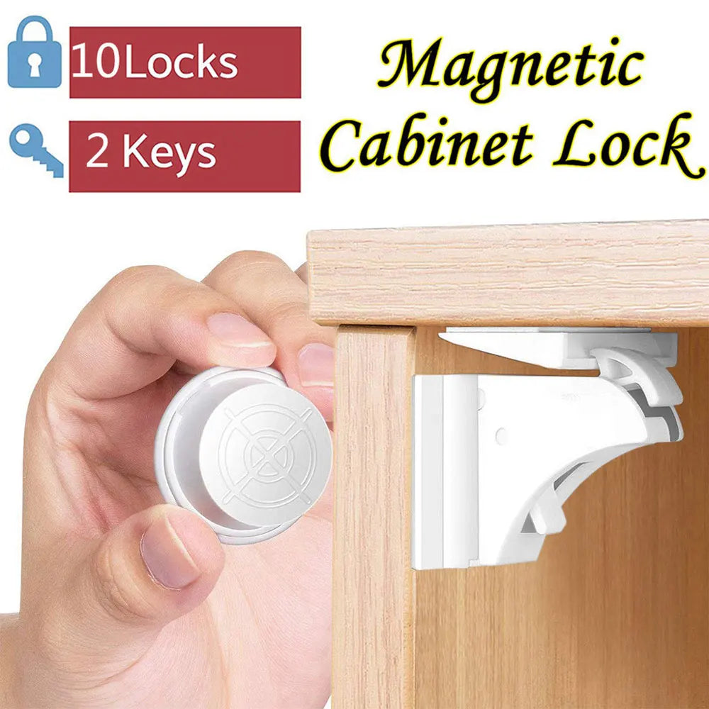 SecureLock™ - Die ultimative magnetische Kindersicherung für Ihre Schränke.
