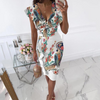 Eline | Zomerse Damen midi-jurk