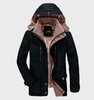 Ruben | Dicke Winter-Herrenjacke Mit Kapuze Und Tiefen Taschen