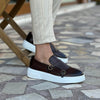 Morris | Moderne Leder-Loafer mit Schnalle für Herren