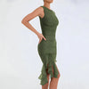 Fenna - Elegantes Bodycon-Kleid mit Rüschen