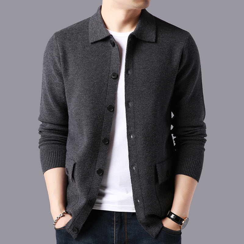 Strickjacke mit Taschen