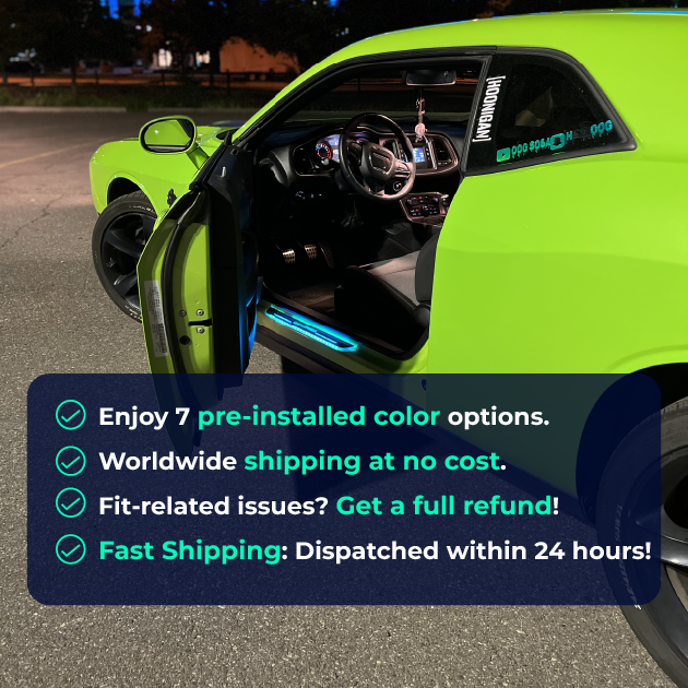 GlowRide™ - Verwandeln Sie Ihr Auto mit beeindruckendem LED-Stil.