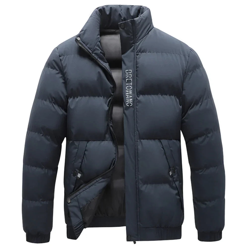 Boss | Winterjacke mit Kragen für Herren