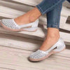 Daantje | Espadrilles aus Vintage-Leder mit ausgehöhltem Design