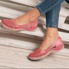 Daantje | Espadrilles aus Vintage-Leder mit ausgehöhltem Design