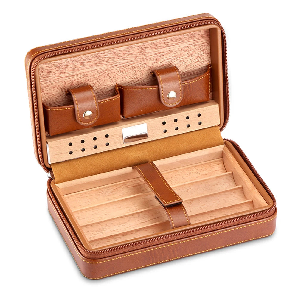 CigarMaster™ - Die elegante Humidor-Kiste für Ihre Zigarren unterwegs.
