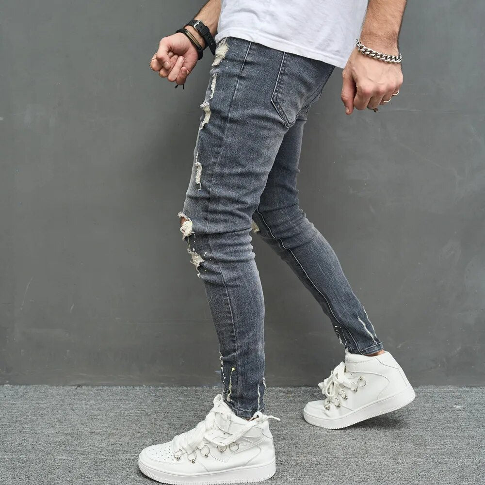 Jort | Elastische Slim-Fit Herrenhose