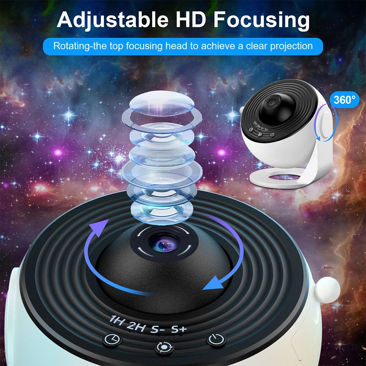 GalaxyLicht™ - Verwandeln Sie Ihr Zimmer in ein galaktisches Heiligtum!