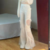 Viola | Schlaghosen | Hohe Taille | Spitzendetails