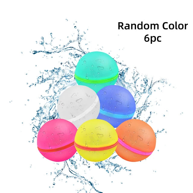 SplashBall™ - Wiederverwendbare Silikon-Wasserball mit Magnetverschluss für ultimativen Sommerspaß!