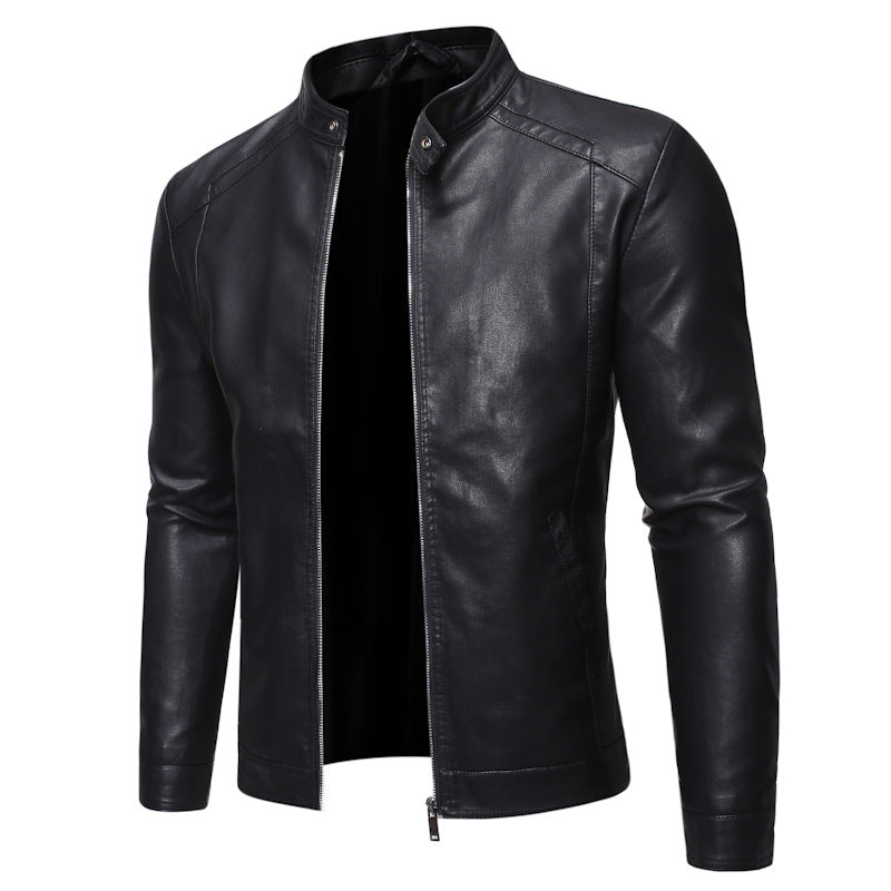 Erik | Winddichte Herren-Lederjacke