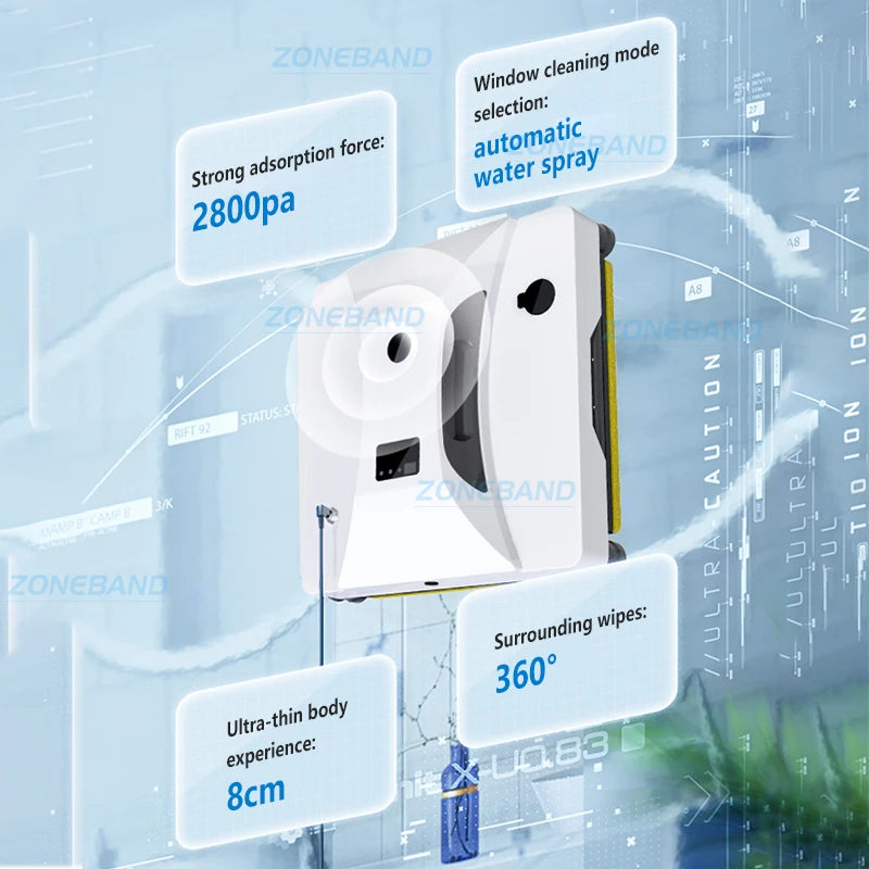 CleanBot™ - Der ultimative Fensterreinigungsroboter für streifenfreie Sauberkeit!