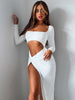 Langärmeliges Kleid