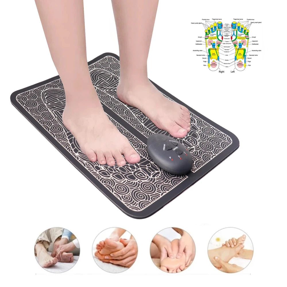 RelaxMat™ - Das ultimative elektrische Fußkissen für optimale Durchblutung und Entspannung