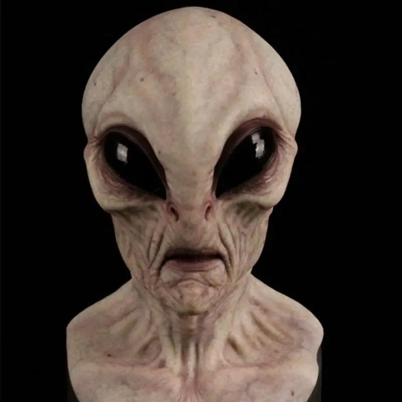 AlienMask™ - Die ultimative Latex-Maske für furchteinflößende Halloween-Cosplay-Auftritte.