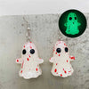 GhostCharm™ - Süße Halloween-Ohrringe mit leuchtenden Geistern und Kürbissen.