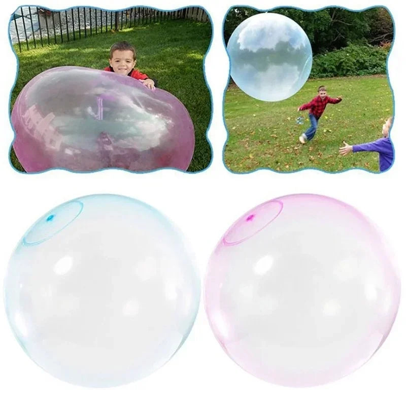 BubbleBlast™ – Der aufblasbare Riesenball für endlosen Sommerspaß!