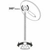 GlamMirror™ - Der flexible Schminkspiegel mit LED-Beleuchtung und 10-facher Vergrößerung.