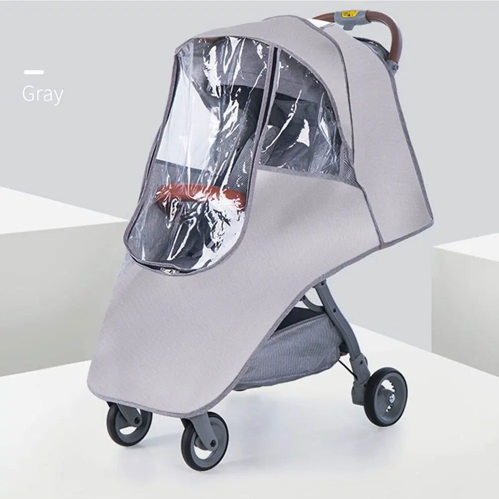 WeatherShield™ - Der universelle, atmungsaktive Regenschutz für Kinderwagen.