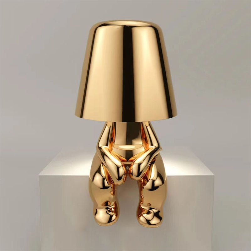 LuminoZen™ Verleihen Sie Ihrem Raum goldene Eleganz und schaffen Sie einen von Menschen inspirierten Glanz
