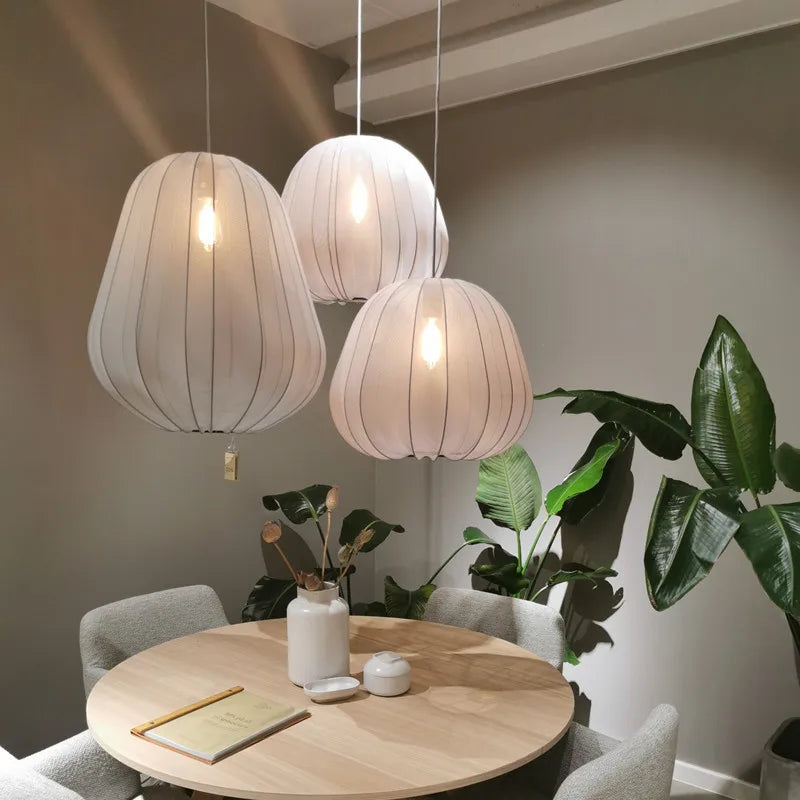 Bolia Balloon Pendelleuchte wabi sabi Seidenlaterne Kreative Stofflampe Wohnzimmer Schlafzimmer Treppe Gang Restaurantbeleuchtung