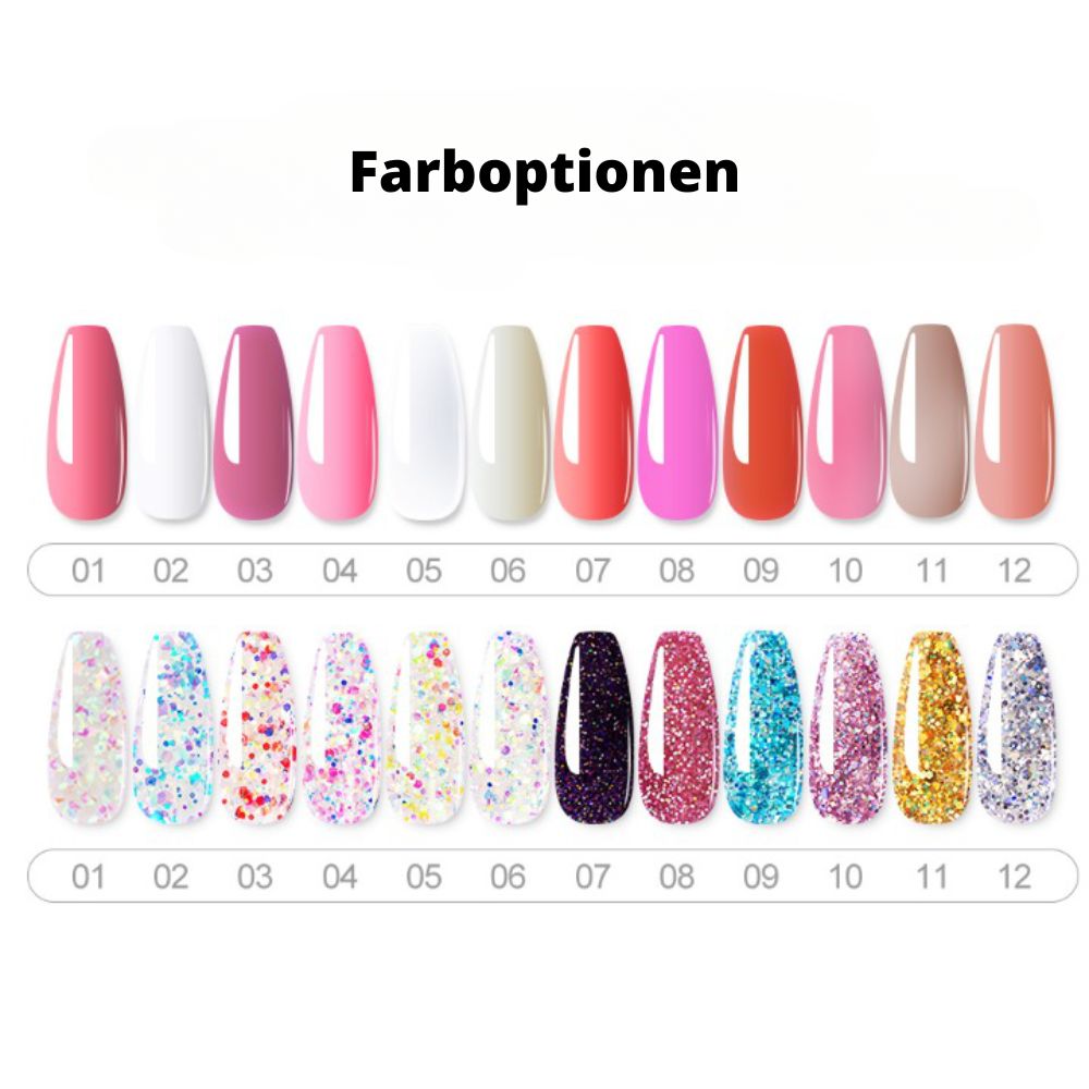Nagelglühen™ Komplettes Gel-Nagel-Set