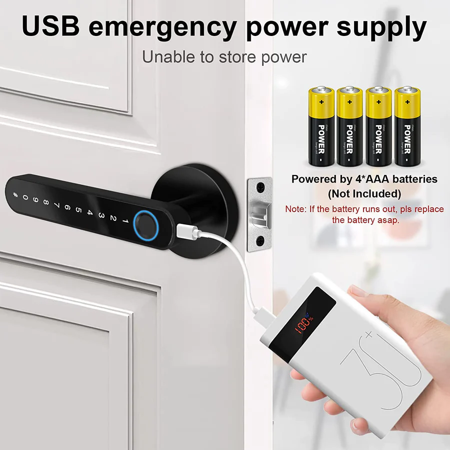 SecureTouch™ - Der innovative Fingerabdruck-Türschloss für maximale Sicherheit
