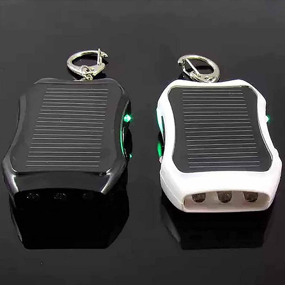 SolarBoost™ - Das ultimative Solar-Ladegerät mit Taschenlampe für Abenteurer am Schlüsselbund!