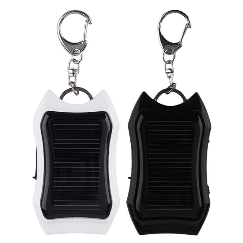SolarBoost™ - Das ultimative Solar-Ladegerät mit Taschenlampe für Abenteurer am Schlüsselbund!