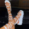 Lotte | Sandalen mit Schnürsenkeln