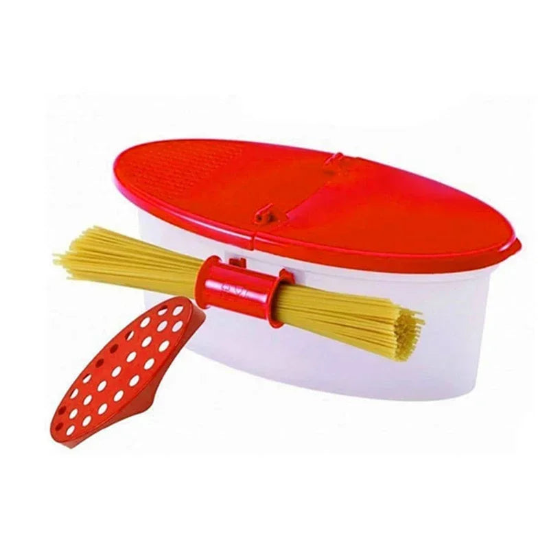QuickCook™ - Die Mikrowellen-Schüssel für perfekte Pasta in Minuten.