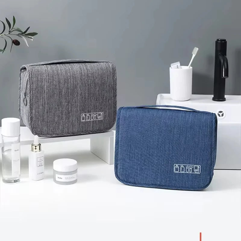 Hang&Go™ – Wasserdichte Reise-Kosmetiktasche mit Hängesystem aus Oxford-Stoff