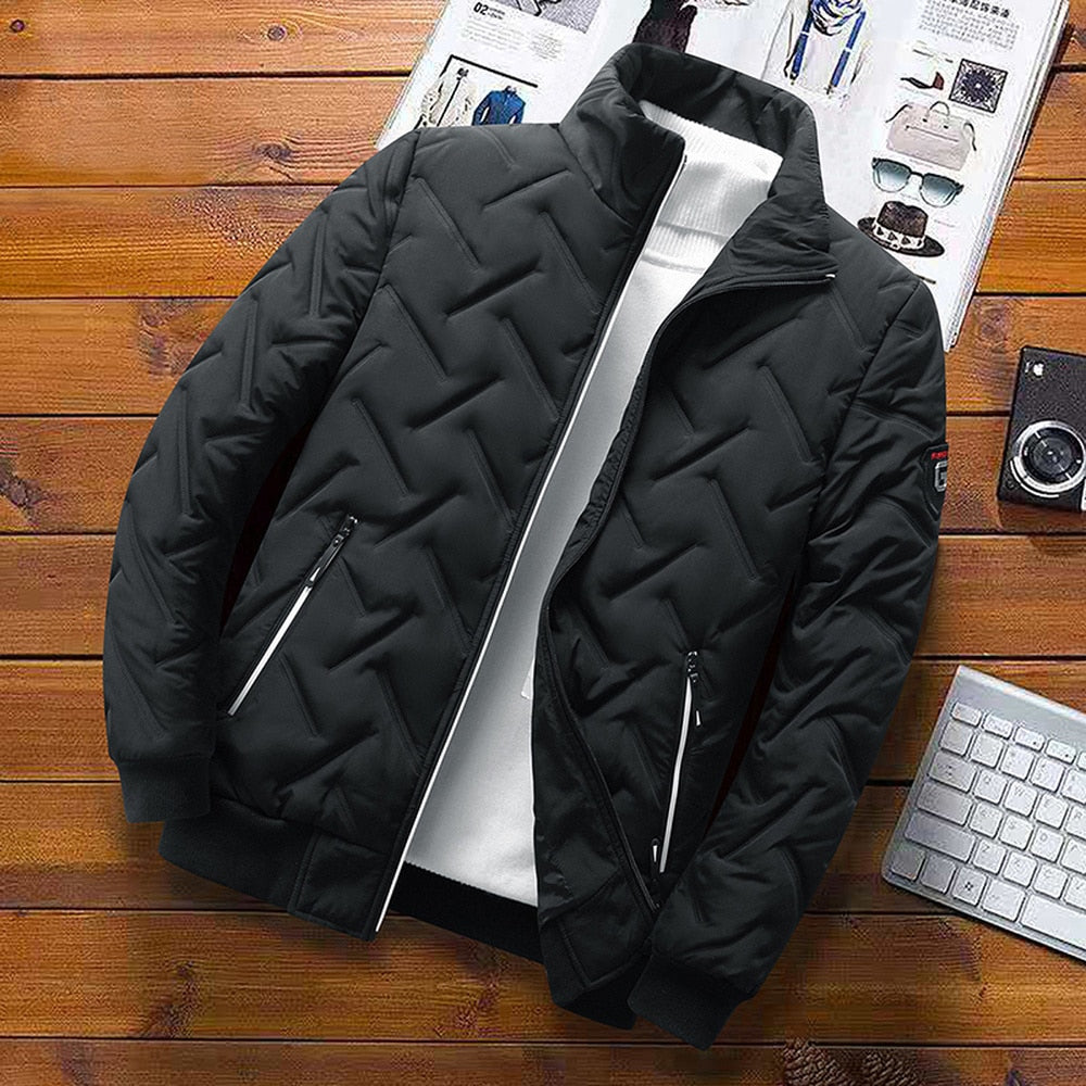 Fabio | Lässige und modische Herrenjacke mit Steppmuster
