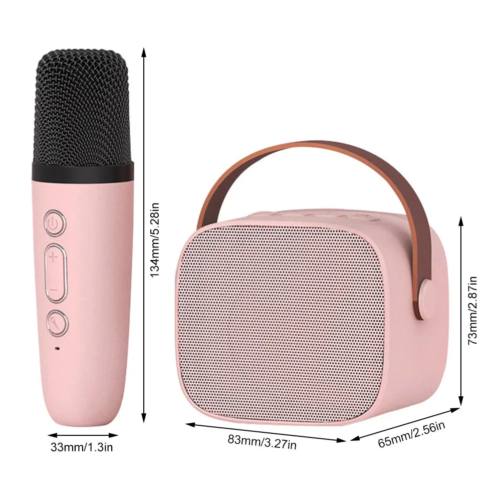 PartyStar™ - Der vielseitige Bluetooth-Lautsprecher und Karaoke-Mikrofon für unvergessliche Erlebnisse
