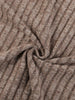 HerbstChic™ - Lässiges Strick-Set mit V-Ausschnitt und Streifenmuster für Herbst/Winter.