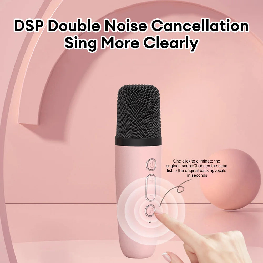 PartyStar™ - Der vielseitige Bluetooth-Lautsprecher und Karaoke-Mikrofon für unvergessliche Erlebnisse