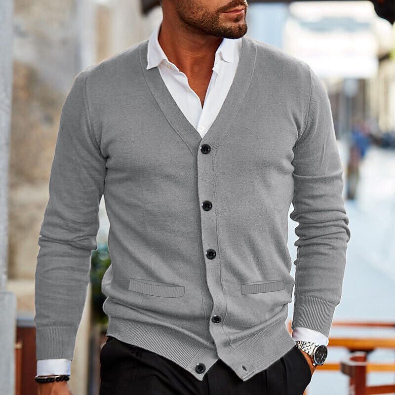 Stef Vest | Lässige Strickjacke für Herren