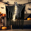SkullGhost™ - Leuchtender Halloween-Geist mit LED-Lichtern und Schädel zum Aufhängen.
