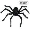 GiantSpider™ - Große, haarige Halloween-Spinne für gruselige Outdoor-Dekorationen.