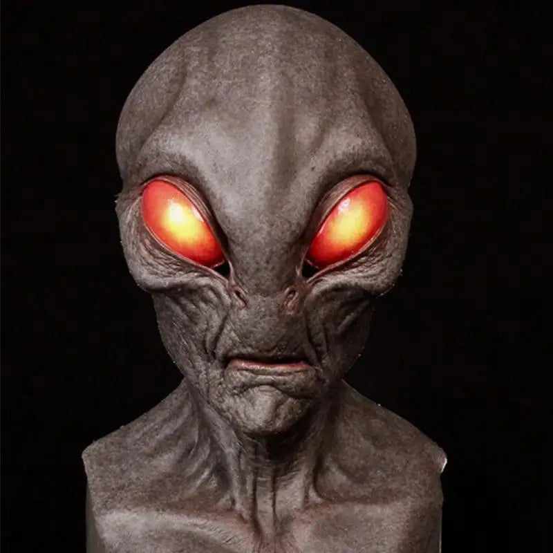 AlienMask™ - Die ultimative Latex-Maske für furchteinflößende Halloween-Cosplay-Auftritte.