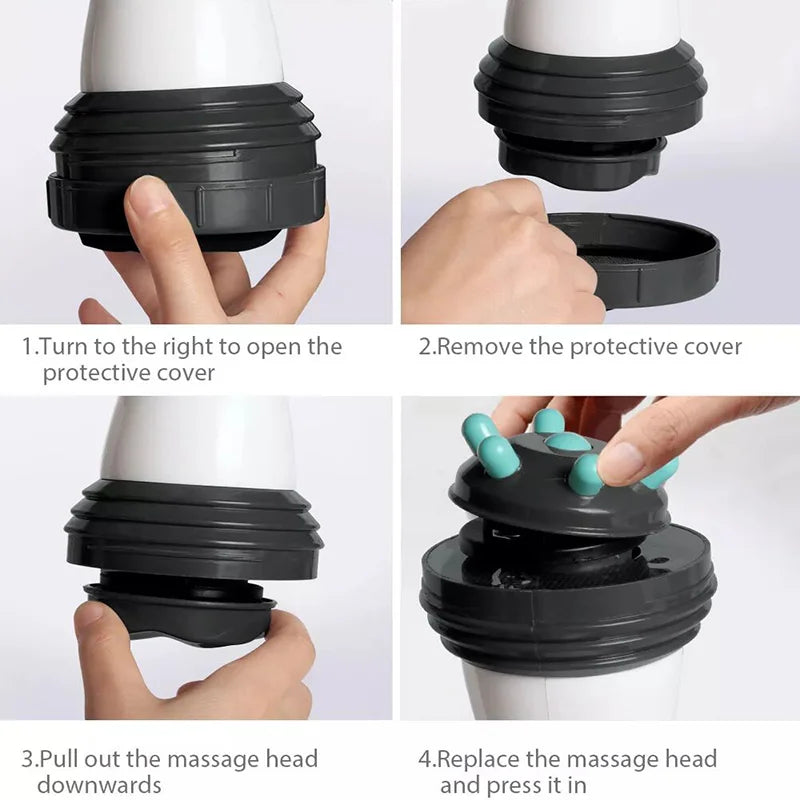 SlimMassage™ – Dein tragbarer Anti-Cellulite und Fettreduzierender Körpermassager.