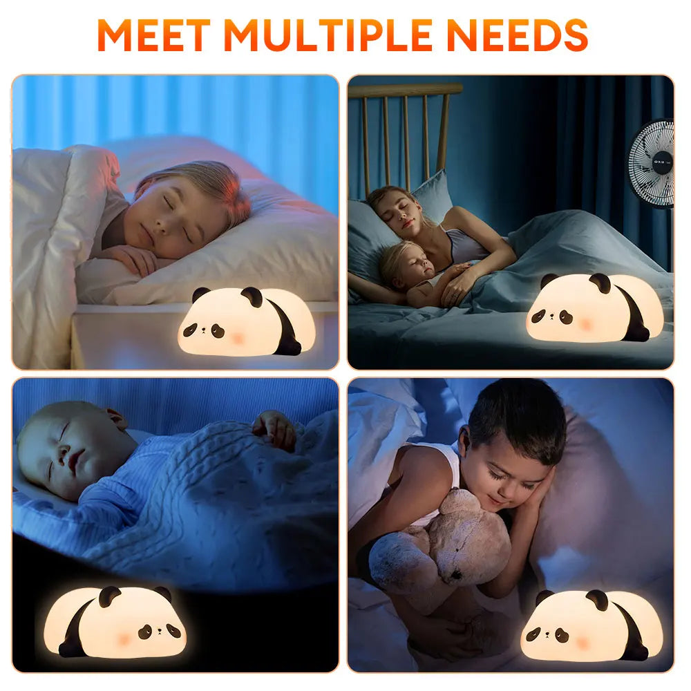 PandaGlow™ - Niedliche Panda-Nachtlampe für Kinderzimmer!